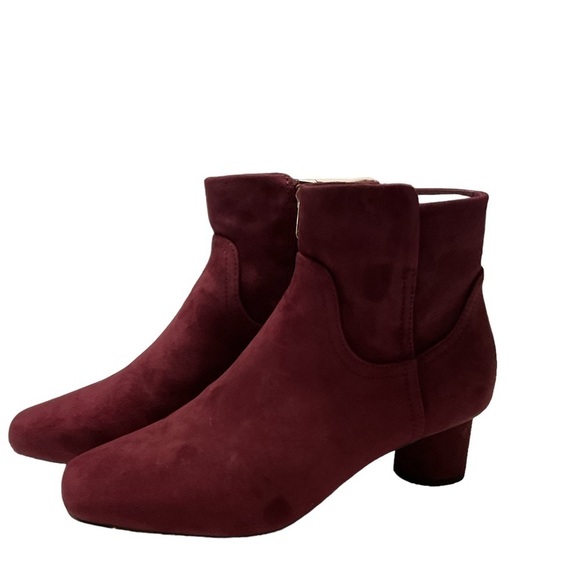 Draper‎ James Merlot Bethany Booties size 7  2025 fall color - Picture 1 of 10